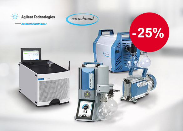 Специальные цены на вакуумное оборудование Vacuubrand и Agilent