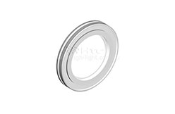 Заглушка фланцевая с отверстием HTC DN 63-630 ISO, сталь 304