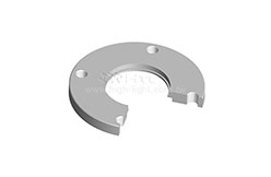 Фланец с резьбовым отверстием под трубу HTC DN 63-630 ISO, сталь 304