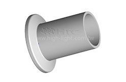 Фланец под приварку длинный HTC DN 10-50 KF, алюминий Фланец под приварку длинный HTC DN 10-50 KF, алюминий