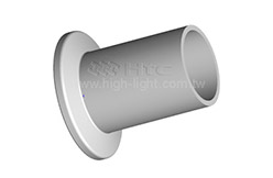 Фланец под приварку длинный HTC DN 10-50 KF, сталь 304 Фланец под приварку длинный HTC DN 10-50 KF, сталь 304