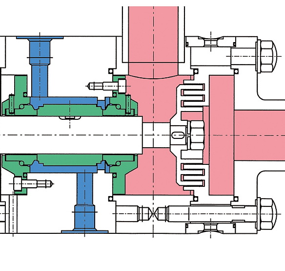 Проточный гомогенизатор с вертикальной рабочей камерой MT – V