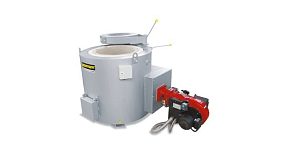 Стационарная тигельная печь с вычерпыванием расплава TB с газовым обогревом TB 500/12